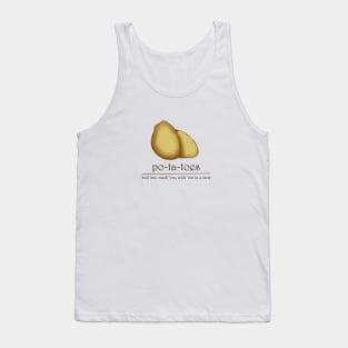 po-ta-toes Tank Top